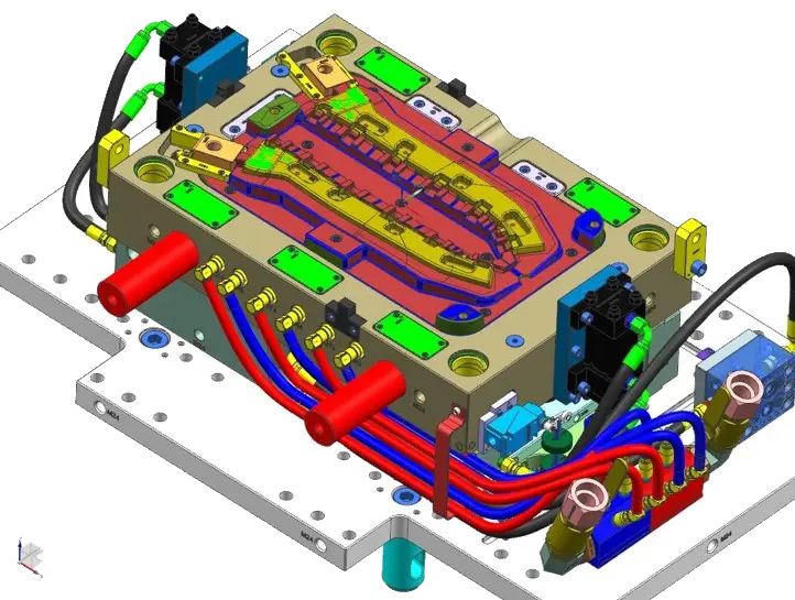 Injection mold design